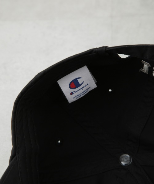 Champion（チャンピオン）の「Champion/ウォッシュツイルハイキャップ（キャップ・メンズ・アイボリー/ミント/ブラック・FREE）」の4枚目の写真