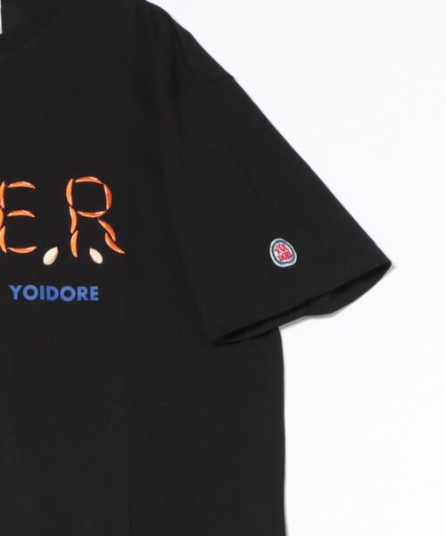 JUGLANS(ユグランス)の「【YOIDORE/ヨイドレ】柿の種コラボ Tシャツ(Tシャツ/カットソー・メンズ・ブラック/ホワイト/グリーン・XL/L/M)」の6枚目の写真