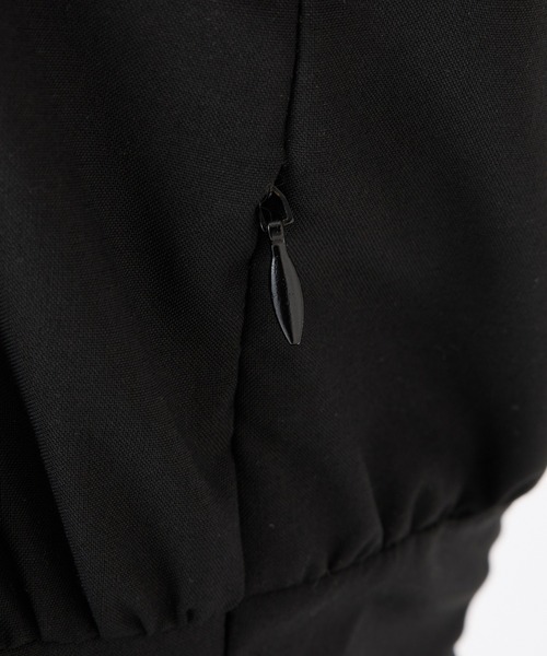 one after another NICE CLAUP（ワンアフターアナザーナイスクラップ）の「【新色追加！】イレヘムティアードロングワンピース（ワンピース・レディース・ブラック/ブラック系その他/ホワイト系その他/ブラック系その他2/ホワイト系その他2/チェック・FREE）」の8枚目の写真