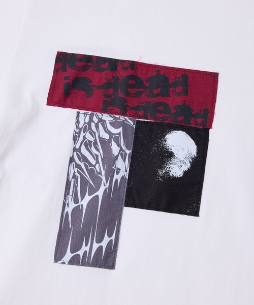 AIVER（アイバー）の「AIVER　カットオフパッチS/S TEE（Tシャツ/カットソー・メンズ・ホワイト/ブラック・MEDIUM/LARGE/SMALL）」の20枚目の写真