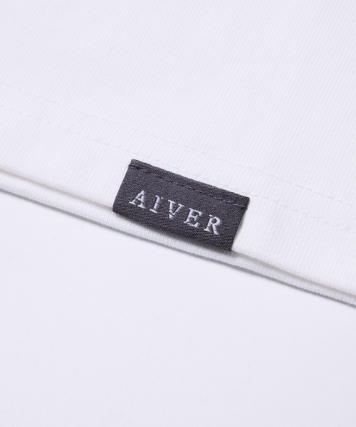 AIVER（アイバー）の「AIVER　カットオフパッチS/S TEE（Tシャツ/カットソー・メンズ・ホワイト/ブラック・MEDIUM/LARGE/SMALL）」の17枚目の写真