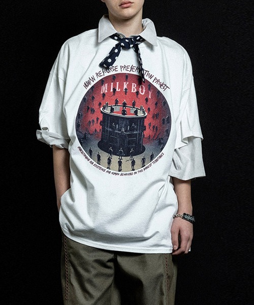 MILKBOY（ミルクボーイ）の「ZEOTROPE Tシャツ（Tシャツ/カットソー・レディース・B/A/C/D・M/L）」の2枚目の写真