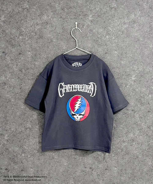 Grateful Dead（グレイトフルデッド）の「GRATEFUL DEAD　グレイトフルデッド　オーバーサイズ　半袖Tシャツ（Tシャツ/カットソー・キッズ・チャコール/グレー系/グレー系5/グレー系4/グレー系2/グレー系3/グレー系1・110cm/120cm/130cm/150cm/160cm/140cm）」の6枚目の写真