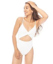 BILLABONG ビラボン ワンピース 水着 白 ホワイト ホワイト（白）系 M Billabong(ビラボン) ワンピース水着