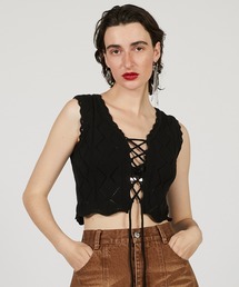 PRANK PROJECT | 2WAYレースアップベスト / 2way Lace-up Vest(その他トップス)