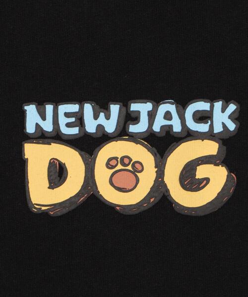 WEGO（ウィゴー）の「WEGO/NEWJACKDOGコスチュームT（Tシャツ/カットソー・メンズ・ダークブルー/ブラック/ホワイト・LARGE/MEDIUM）」の6枚目の写真