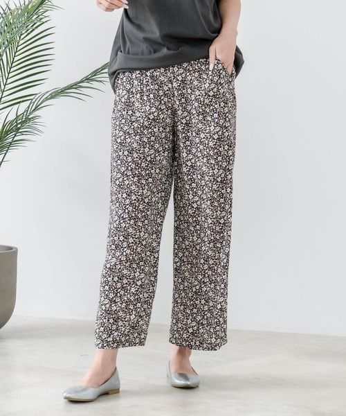 fort point（フォーポイント）の「【FORT POINT/フォートポイント】レーヨン 総柄 ワイドパンツ（その他パンツ・レディース・その他/その他4/その他3/その他8/その他7/その他6/その他2/その他1/その他5・MEDIUM/LARGE）」の7枚目の写真