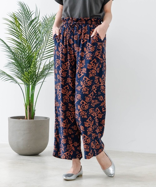 fort point（フォーポイント）の「【FORT POINT/フォートポイント】レーヨン 総柄 ワイドパンツ（その他パンツ・レディース・その他/その他4/その他3/その他8/その他7/その他6/その他2/その他1/その他5・MEDIUM/LARGE）」の8枚目の写真