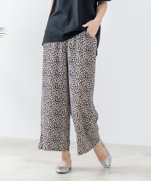 fort point（フォーポイント）の「【FORT POINT/フォートポイント】レーヨン 総柄 ワイドパンツ（その他パンツ・レディース・その他/その他4/その他3/その他8/その他7/その他6/その他2/その他1/その他5・MEDIUM/LARGE）」の9枚目の写真