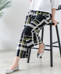 fort point | 【FORT POINT/フォートポイント】レーヨン 総柄 ワイドパンツ(その他パンツ)