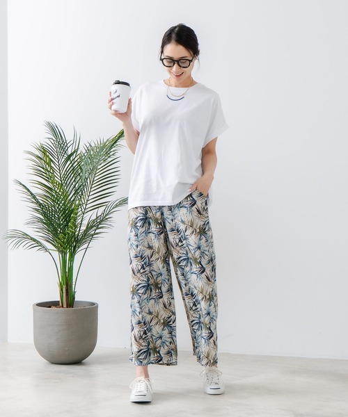 fort point（フォーポイント）の「【FORT POINT/フォートポイント】レーヨン 総柄 ワイドパンツ（その他パンツ・レディース・その他/その他4/その他3/その他8/その他7/その他6/その他2/その他1/その他5・MEDIUM/LARGE）」の11枚目の写真