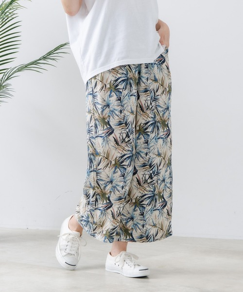 fort point（フォーポイント）の「【FORT POINT/フォートポイント】レーヨン 総柄 ワイドパンツ（その他パンツ・レディース・その他/その他4/その他3/その他8/その他7/その他6/その他2/その他1/その他5・MEDIUM/LARGE）」の13枚目の写真