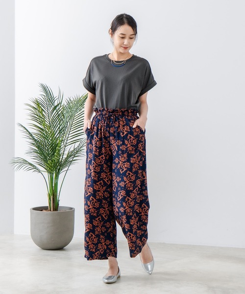 fort point（フォーポイント）の「【FORT POINT/フォートポイント】レーヨン 総柄 ワイドパンツ（その他パンツ・レディース・その他/その他4/その他3/その他8/その他7/その他6/その他2/その他1/その他5・MEDIUM/LARGE）」の18枚目の写真