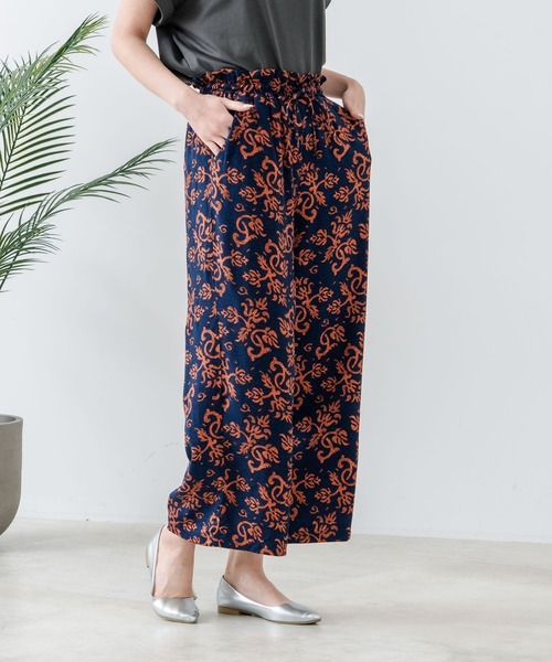 fort point（フォーポイント）の「【FORT POINT/フォートポイント】レーヨン 総柄 ワイドパンツ（その他パンツ・レディース・その他/その他4/その他3/その他8/その他7/その他6/その他2/その他1/その他5・MEDIUM/LARGE）」の20枚目の写真