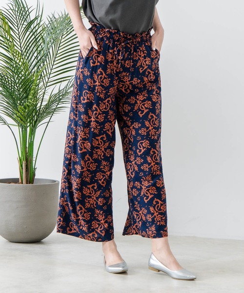 fort point（フォーポイント）の「【FORT POINT/フォートポイント】レーヨン 総柄 ワイドパンツ（その他パンツ・レディース・その他/その他4/その他3/その他8/その他7/その他6/その他2/その他1/その他5・MEDIUM/LARGE）」の21枚目の写真