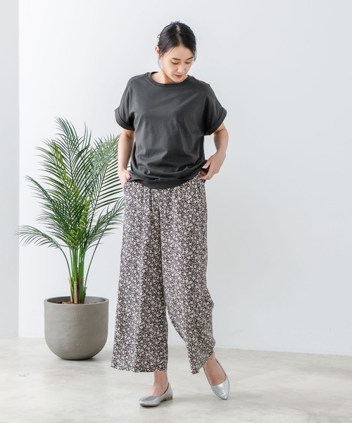 fort point（フォーポイント）の「【FORT POINT/フォートポイント】レーヨン 総柄 ワイドパンツ（その他パンツ・レディース・その他/その他4/その他3/その他8/その他7/その他6/その他2/その他1/その他5・MEDIUM/LARGE）」の14枚目の写真