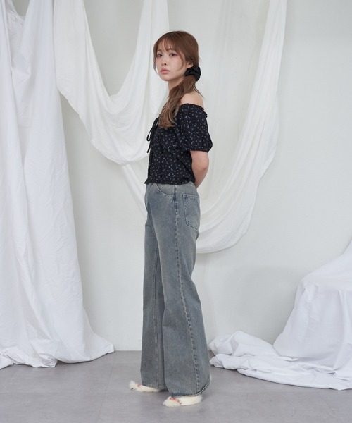 RAY CASSIN(レイカズン)の「コンパクトヘンリーブラウス(シャツ/ブラウス・レディース・ホワイト/ホワイト系その他2/ブルー系その他2・FREE)」の19枚目の写真