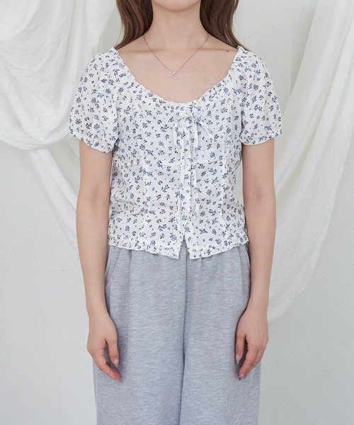 RAY CASSIN(レイカズン)の「コンパクトヘンリーブラウス(シャツ/ブラウス・レディース・ホワイト/ホワイト系その他2/ブルー系その他2・FREE)」の22枚目の写真