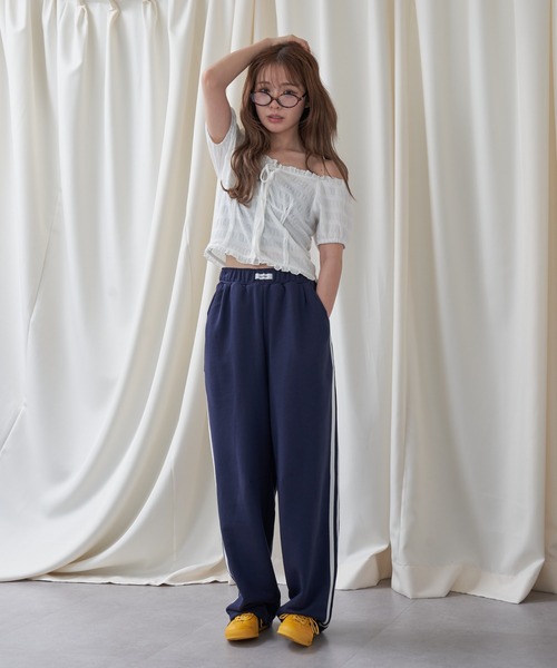 RAY CASSIN(レイカズン)の「コンパクトヘンリーブラウス(シャツ/ブラウス・レディース・ホワイト/ホワイト系その他2/ブルー系その他2・FREE)」の5枚目の写真