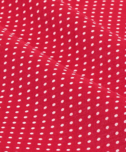 UNITED ARROWS（ユナイテッドアローズ）の「ドット バンダナ（バンダナ/スカーフ・メンズ・ダークブラウン/レッド/ダークグリーン/コバルトブルー・FREE）」の8枚目の写真