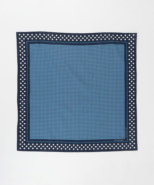 UNITED ARROWS（ユナイテッドアローズ）の「ドット バンダナ（バンダナ/スカーフ・メンズ・ダークブラウン/レッド/ダークグリーン/コバルトブルー・FREE）」の12枚目の写真