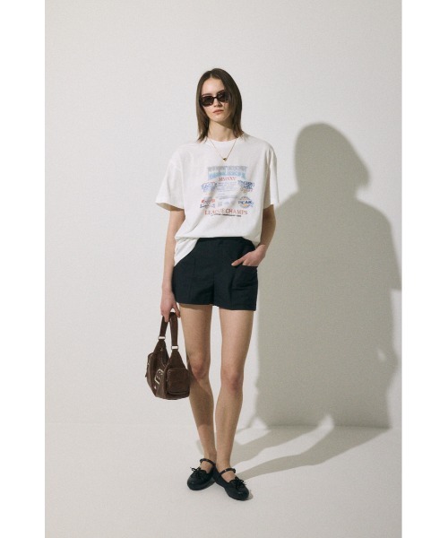 MOUSSY（マウジー）の「BIG POCKET ショートパンツ（その他パンツ・レディース・アイボリー/ブラック・1/2）」の16枚目の写真