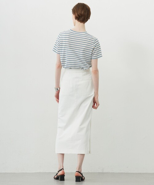 セール】シェルタリングドライサテン タイトスカート（スカート）｜ICB