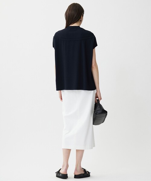 セール】シェルタリングドライサテン タイトスカート（スカート）｜ICB