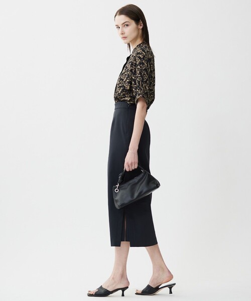 セール】シェルタリングドライサテン タイトスカート（スカート）｜ICB