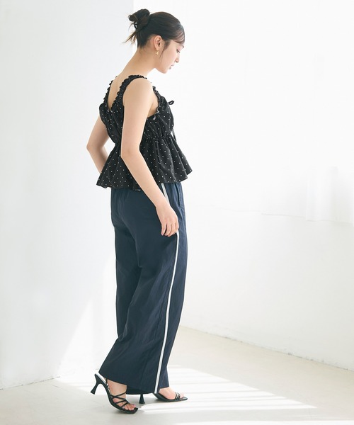 coca(coca)(コカ)の「【WEB限定セール】ドットギャザーブラウス(シャツ/ブラウス・レディース・ドット/ブラック・M/L)」の16枚目の写真