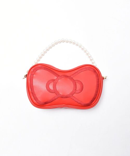 MAJESTIC LEGON(マジェスティックレゴン)の「ハローキティ リボンチェーンバッグ(ショルダーバッグ・レディース・レッド・FREE)」の19枚目の写真