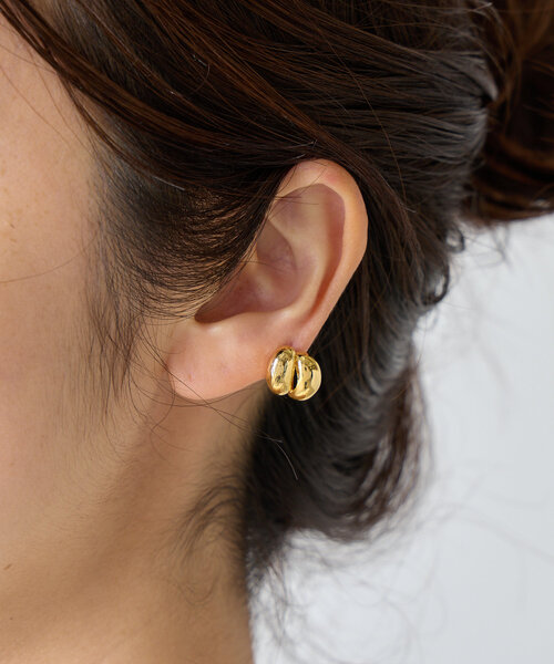 LIVETART(リヴェタート)の「フタツブピアス(ピアス(両耳用)・レディース・ゴールド・FREE)」の2枚目の写真