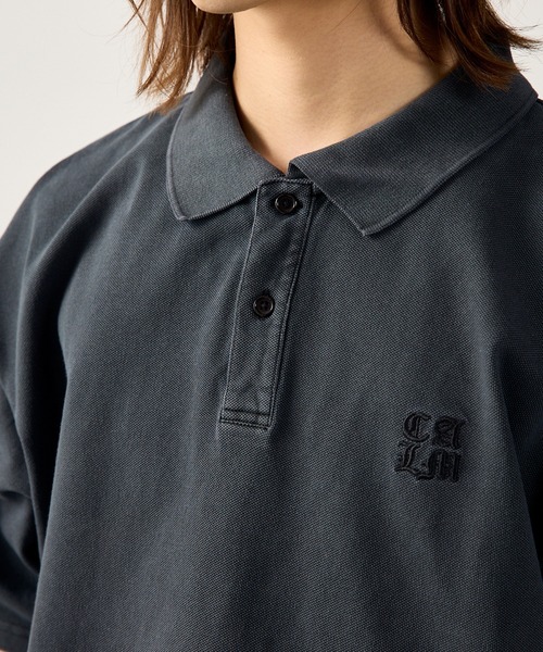 kutir(クティール)の「ASSORTED MOSS STITCH POLO SHIRT/アソート鹿の子ポロシャツ(ポロシャツ・メンズ・アイボリー/ブラック/グレー/レッド/ブラウン/ネイビー/ブラック系/ネイビー系/ブラウン系/レッド系・LARGE/MEDIUM)」の21枚目の写真