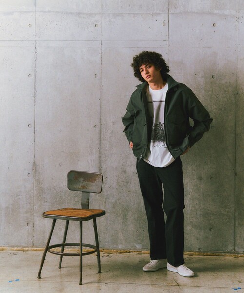 ADAM ET ROPE'（アダムエロペ）の「《別注》【SPIEWAK/スピワック】G-8 NYLON（ブルゾン・メンズ・ブラック/チャコールグレー/ベージュ・42/40/44）」の15枚目の写真