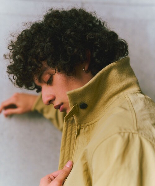 ADAM ET ROPE'（アダムエロペ）の「《別注》【SPIEWAK/スピワック】G-8 NYLON（ブルゾン・メンズ・ブラック/チャコールグレー/ベージュ・42/40/44）」の17枚目の写真