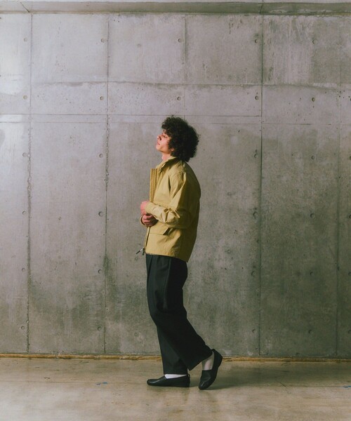 ADAM ET ROPE'（アダムエロペ）の「《別注》【SPIEWAK/スピワック】G-8 NYLON（ブルゾン・メンズ・ブラック/チャコールグレー/ベージュ・42/40/44）」の19枚目の写真