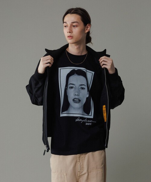 ADAM ET ROPE'（アダムエロペ）の「《別注》【SPIEWAK/スピワック】G-8 NYLON（ブルゾン・メンズ・ブラック/チャコールグレー/ベージュ・42/40/44）」の22枚目の写真