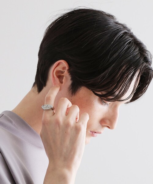 tk.TAKEO KIKUCHI（ティーケータケオキクチ）の「ボリュームロゴリング（リング・メンズ・シルバー/シルバー系その他・17）」の4枚目の写真