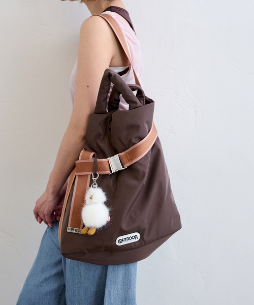 U by SPICK&SPAN(ユーバイスピックアンドスパン)の「≪追加≫【OUTDOOR/アウトドア】別注 Puilting 2way Tote13(トートバッグ・レディース・ブラック/ブラウン・FREE)」の20枚目の写真