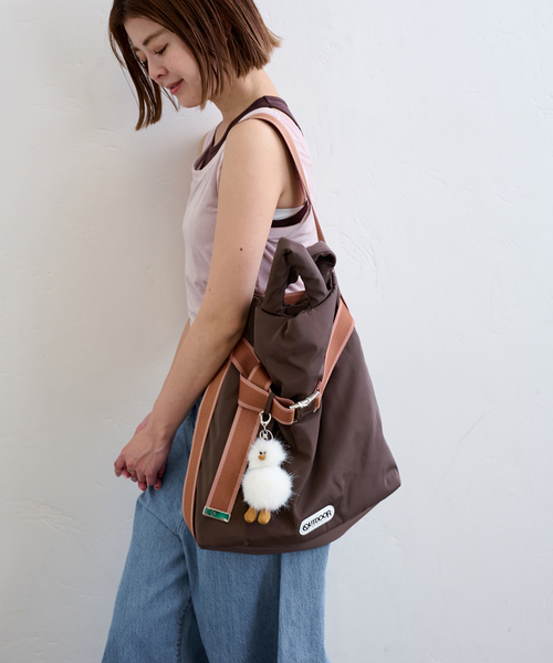 U by SPICK&SPAN(ユーバイスピックアンドスパン)の「≪追加≫【OUTDOOR/アウトドア】別注 Puilting 2way Tote13(トートバッグ・レディース・ブラック/ブラウン・FREE)」の21枚目の写真