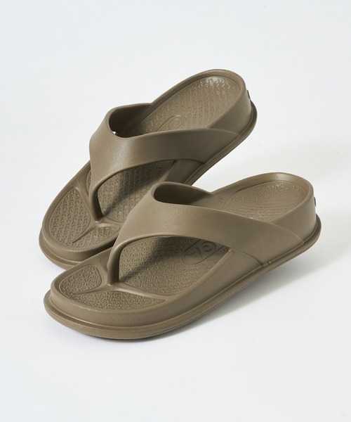 CARIGA(カリガ)の「【CARIGA】Flip Sandal プリップサンダル(サンダル・メンズ・ホワイト/ベージュ/ネイビー/ブラック・38/40/42/44/36)」の3枚目の写真