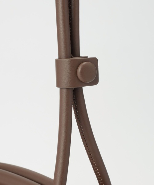 ADD CULUMN（アドカラム）の「【ADD CULUMN】PUFFBOSTON M（ショルダーバッグ・レディース・ベージュ/グリーン・フリー）」の8枚目の写真