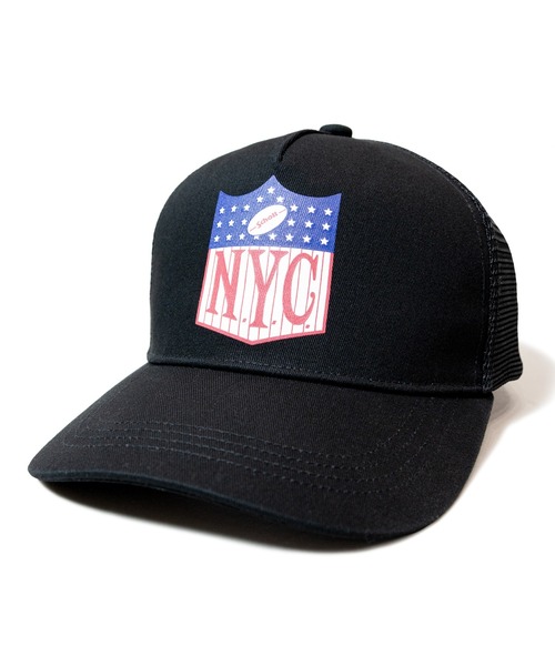 schott(ショット)の「Schott-NYC Mesh Cap(キャップ・メンズ・ブラック・FREE)」の6枚目の写真