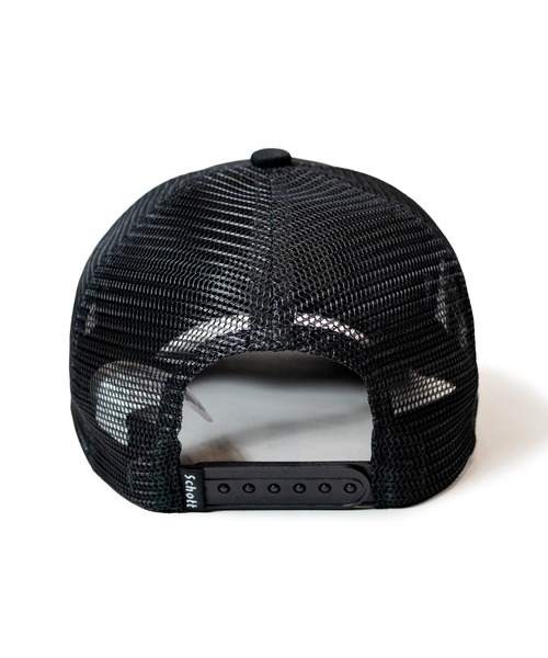schott(ショット)の「Schott-NYC Mesh Cap(キャップ・メンズ・ブラック・FREE)」の7枚目の写真