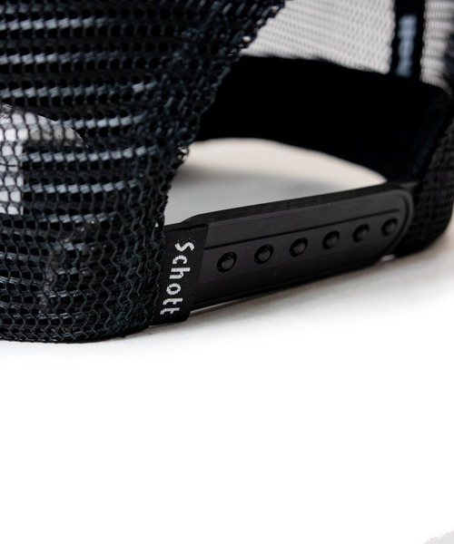 schott(ショット)の「Schott-NYC Mesh Cap(キャップ・メンズ・ブラック・FREE)」の12枚目の写真