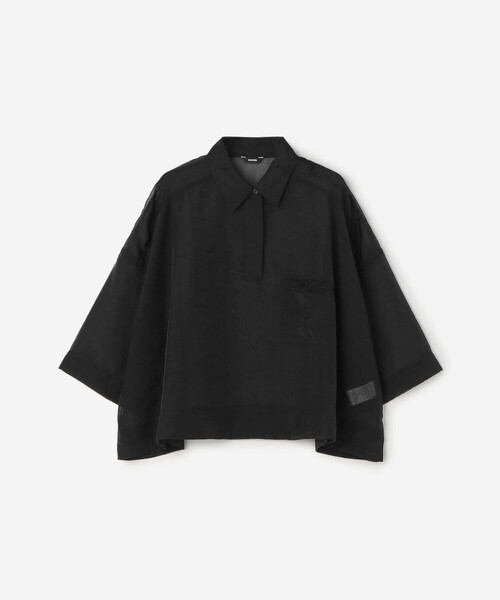 Bshop(ビショップ)の「eunoia | プルオーバーシャツ WOMEN(シャツ/ブラウス・レディース・ブラック・ONE)」の2枚目の写真