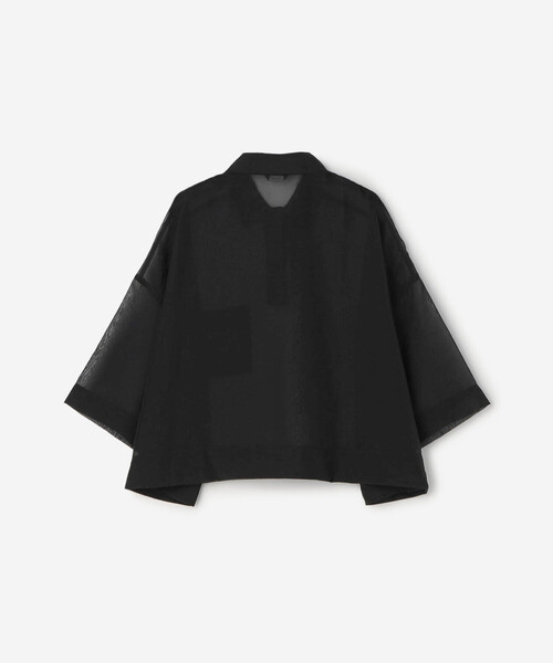 Bshop(ビショップ)の「eunoia | プルオーバーシャツ WOMEN(シャツ/ブラウス・レディース・ブラック・ONE)」の3枚目の写真