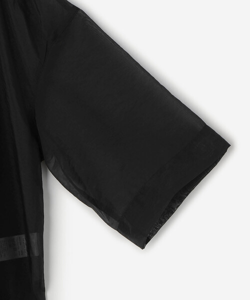 Bshop(ビショップ)の「eunoia | プルオーバーシャツ WOMEN(シャツ/ブラウス・レディース・ブラック・ONE)」の5枚目の写真