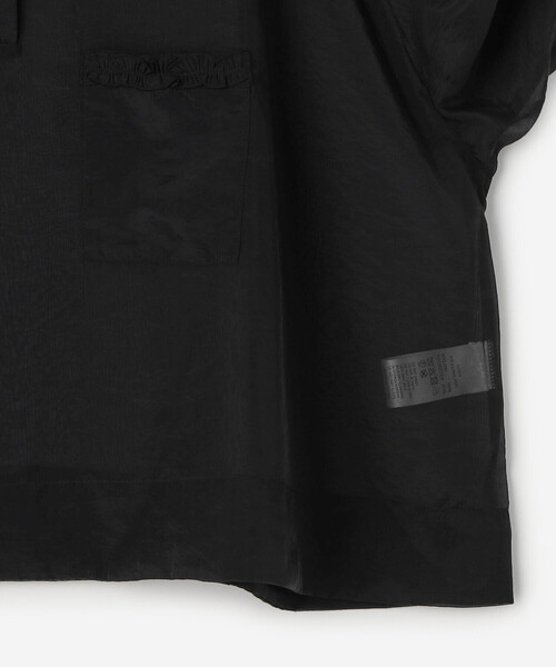 Bshop(ビショップ)の「eunoia | プルオーバーシャツ WOMEN(シャツ/ブラウス・レディース・ブラック・ONE)」の6枚目の写真