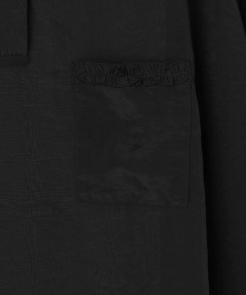 Bshop(ビショップ)の「eunoia | プルオーバーシャツ WOMEN(シャツ/ブラウス・レディース・ブラック・ONE)」の7枚目の写真
